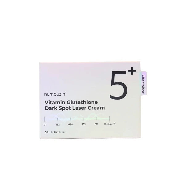 Numbuzin No. 5+ Vitamin Glutathione Dark Spot Laser Cream – 50ml