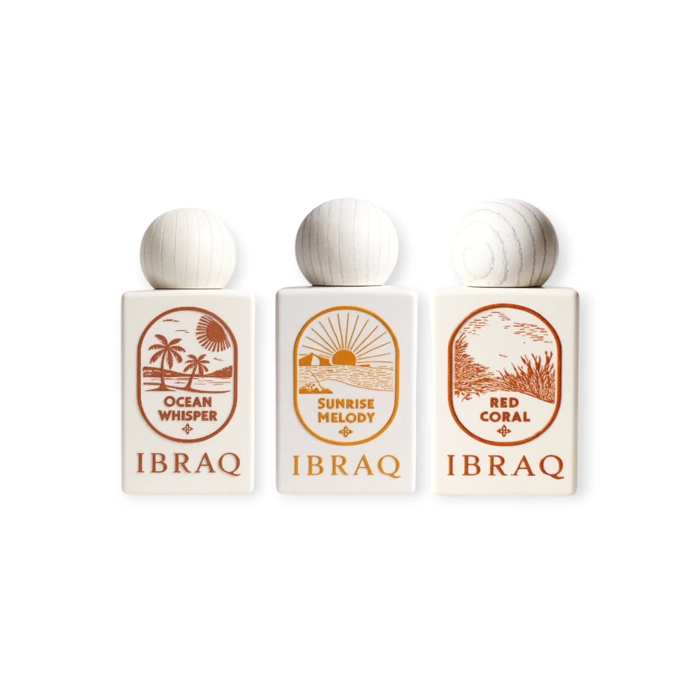 Ibrahim Al Qurashi Summer Ocean Mini Collection – Coffret Parfum 3 x 10ml Unisexe