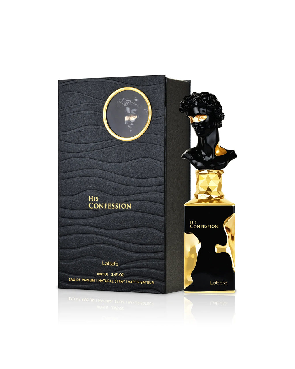 Lattafa His Confession Eau de Parfum – Parfum Homme Élégant et Intense