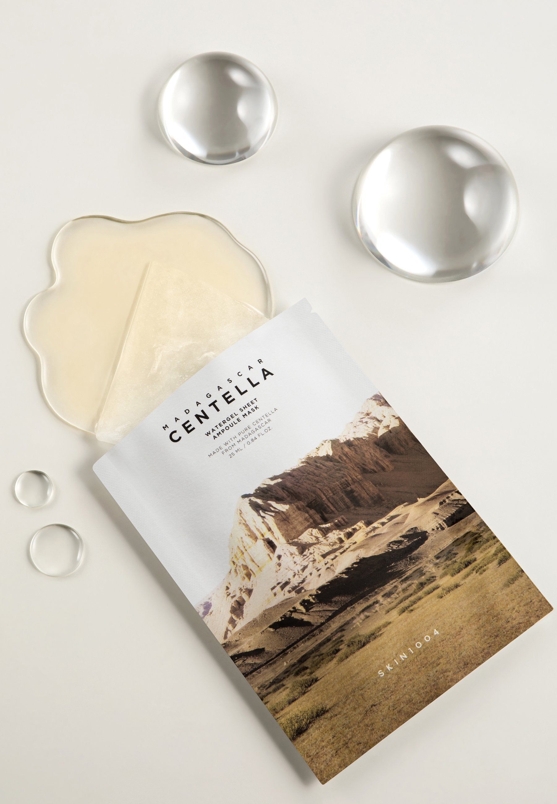 SKIN1004 MADAGASCAR CENTELLA WATERGEL SHEET AMPOULE MASK - Masque tissu
