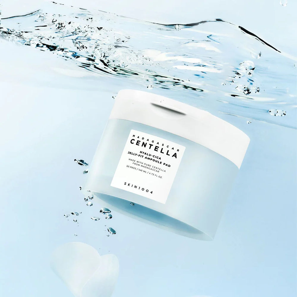 SKIN1004 Madagascar Centella Hyalu-Cica Jelly-Fit Ampoule Pad – Hydratation et Apaisement