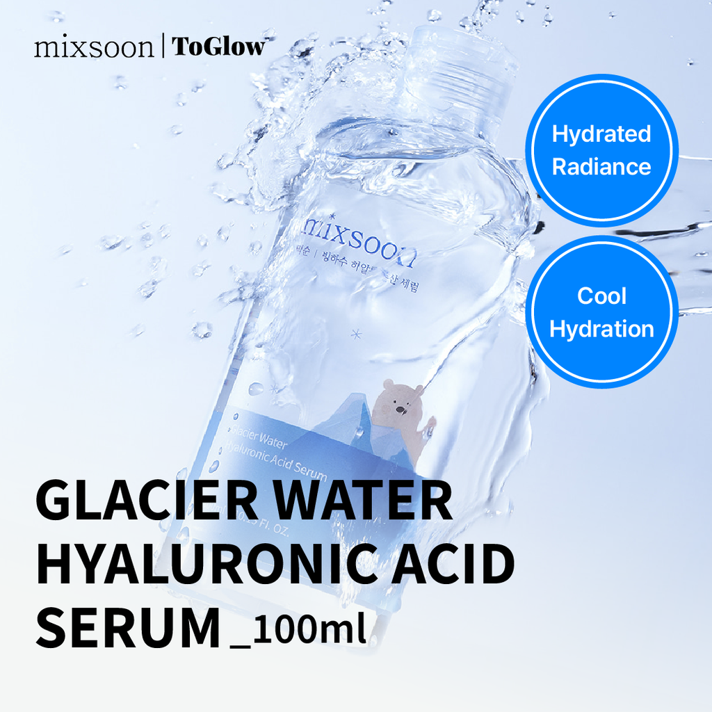 mixsoon Glacier Water Hyaluronic Acid Serum | Deep Hydration Serum with Glacier Water