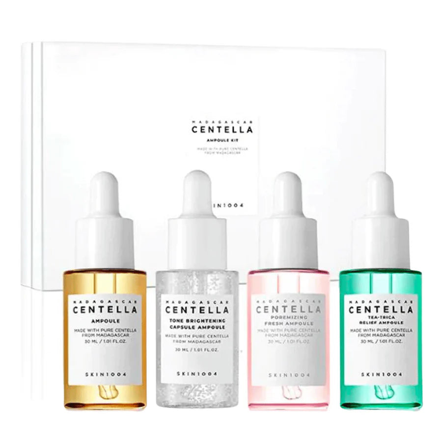 SKIN1004 Madagascar Centella Ampoule Kit – Coffret Sérums Hydratants & Apaisants