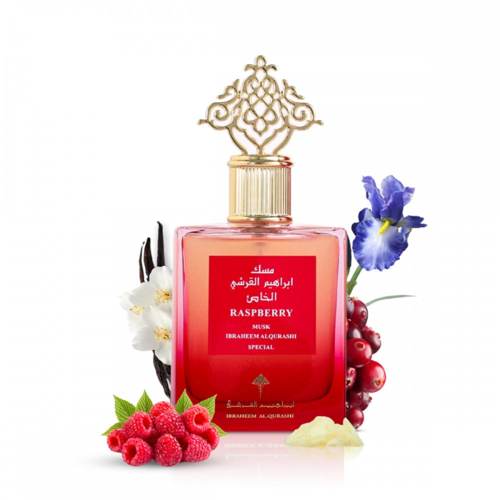 Ibraheem Al Qurashi Raspberry Musk EDP 75ml – Parfum Fruité & Musqué