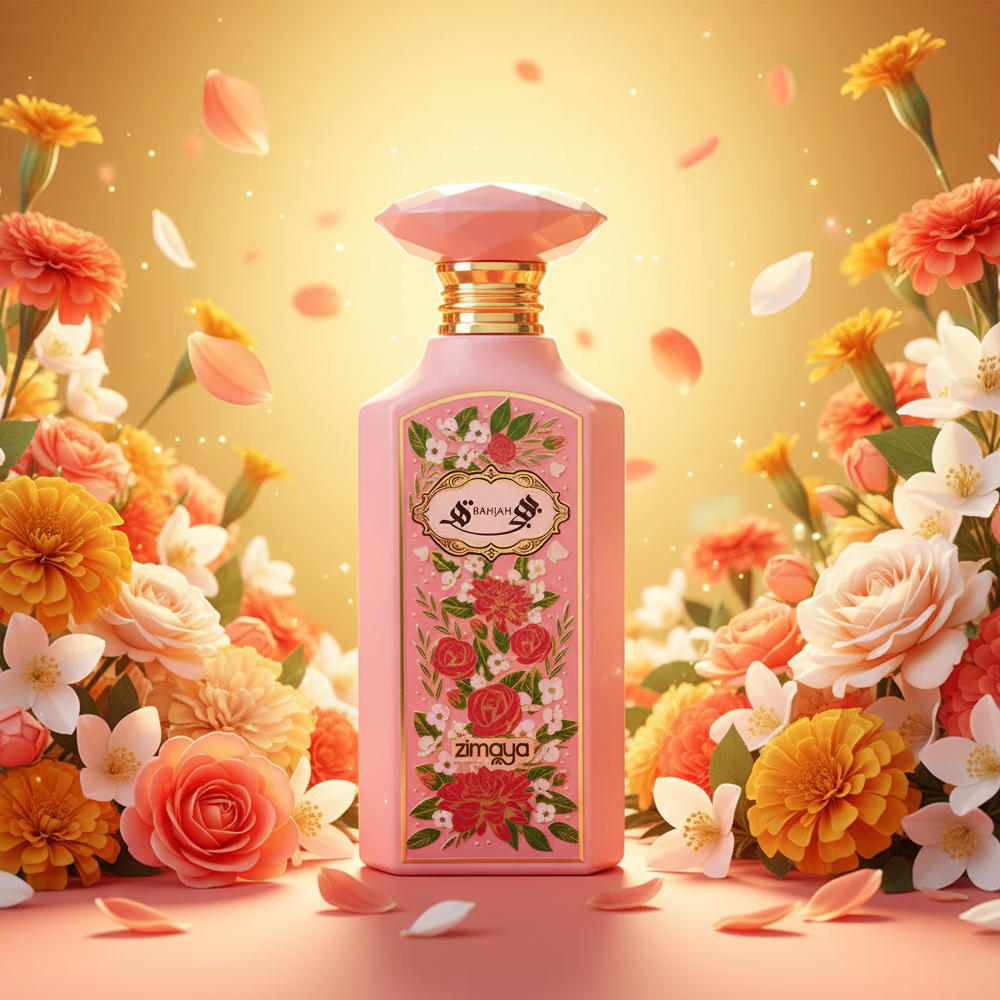 Zimaya Bahjah EDP 100ml – Parfum Floral Fruité Élégant pour Femme