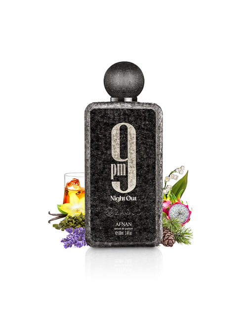 Afnan 9 PM Eau de Parfum 100ml – Parfum Oriental Vanillé & Séduisant