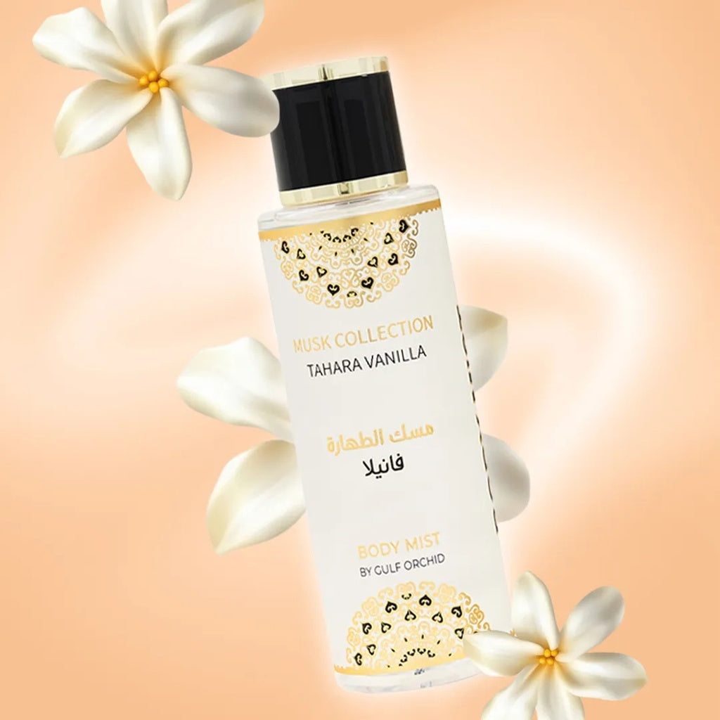 Musk Collection Body Mist Tahara Vanille 250 ml – Brume Parfumée Corps
