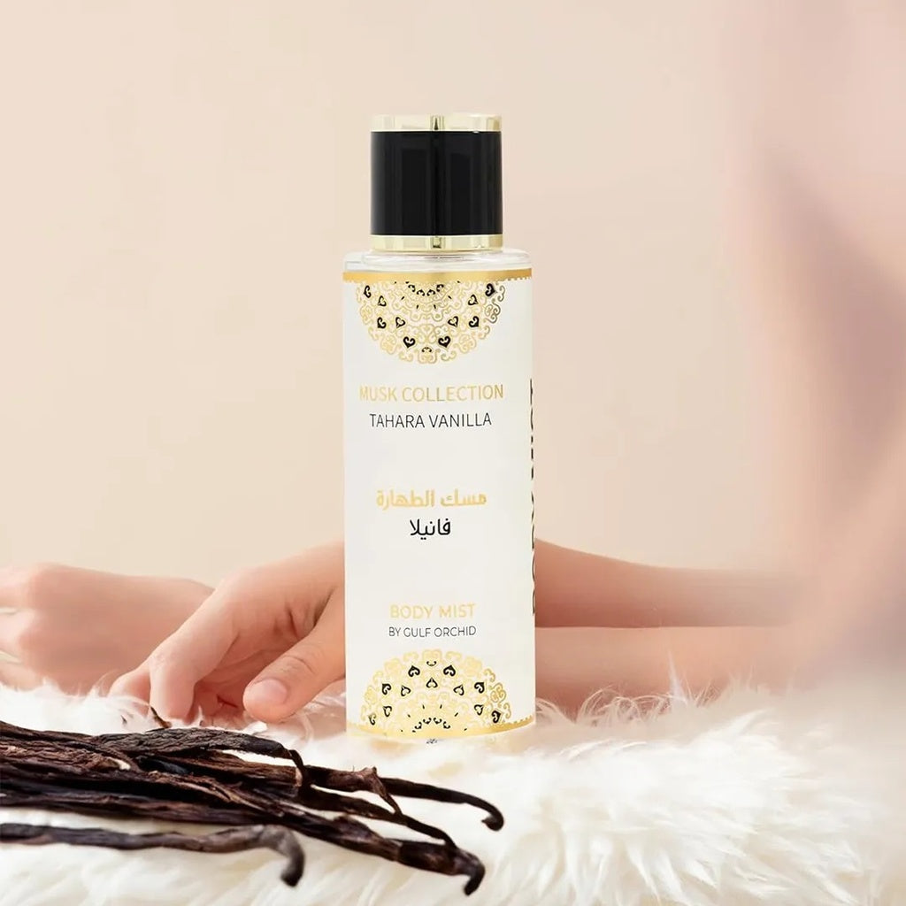 Musk Collection Body Mist Tahara Vanille 250 ml – Brume Parfumée Corps