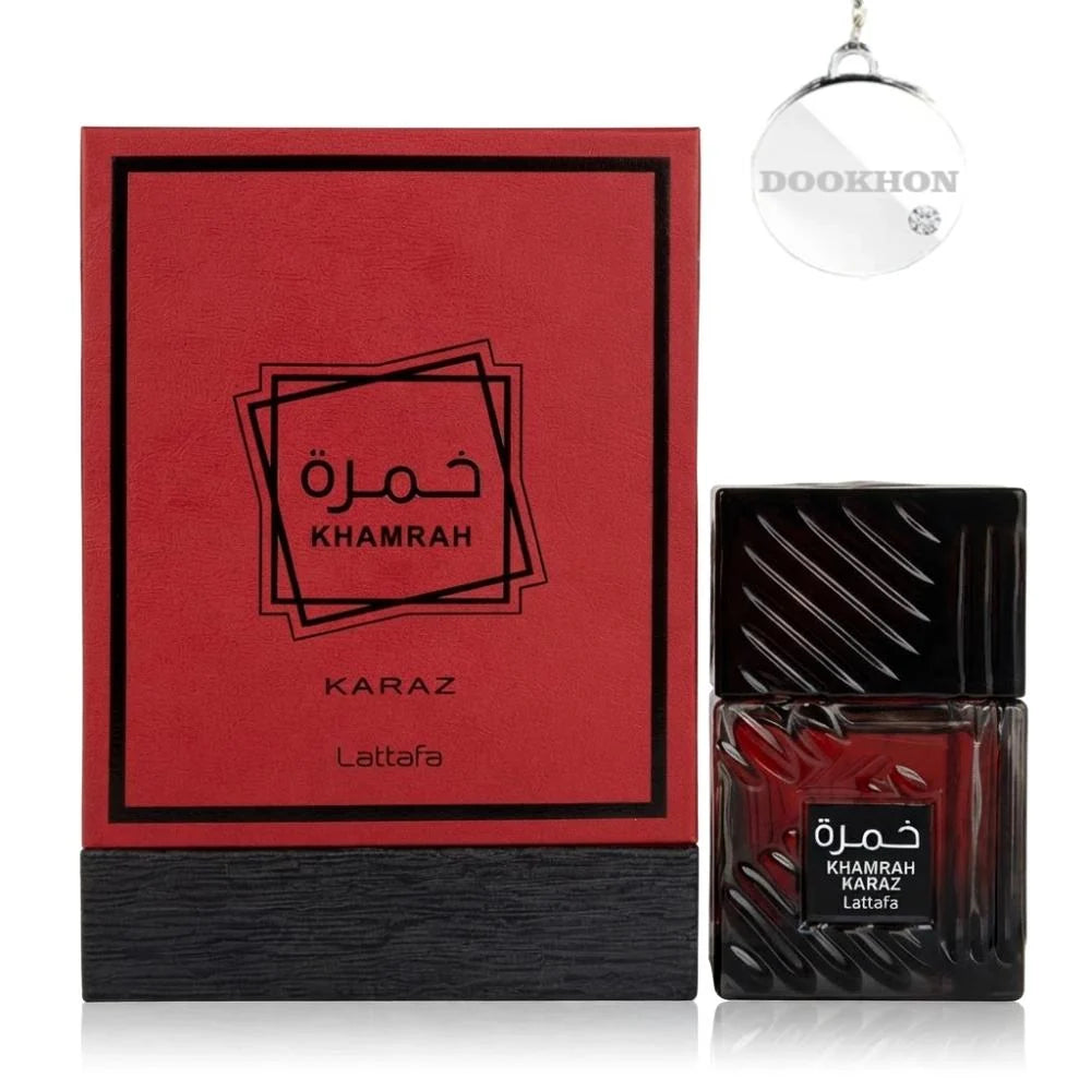 Lattafa Khamrah Karaz Eau de Parfum 100 ml – Parfum Fruité et Gourmand