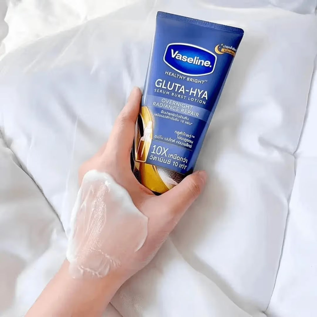 Vaseline Gluta-Hya Overnight Radiance 300 ml – Sérum-Lotion Corps aux Amino Peptides