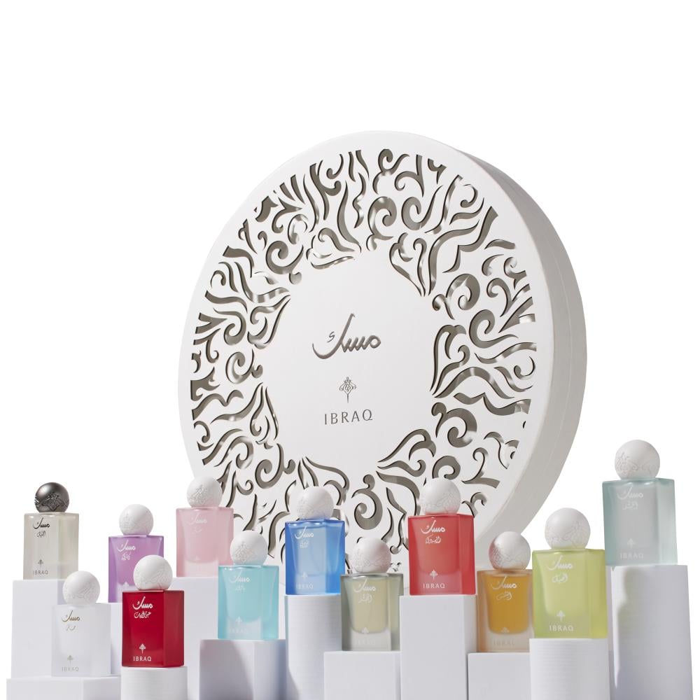 IBRAQ Musk Box – Coffret de 12 Parfums Musqués 12 × 20 ml
