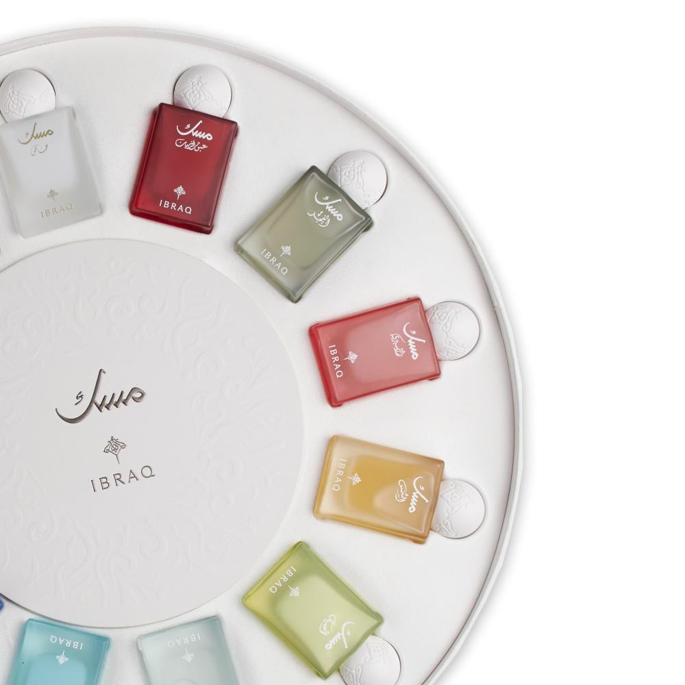 IBRAQ Musk Box – Coffret de 12 Parfums Musqués 12 × 20 ml