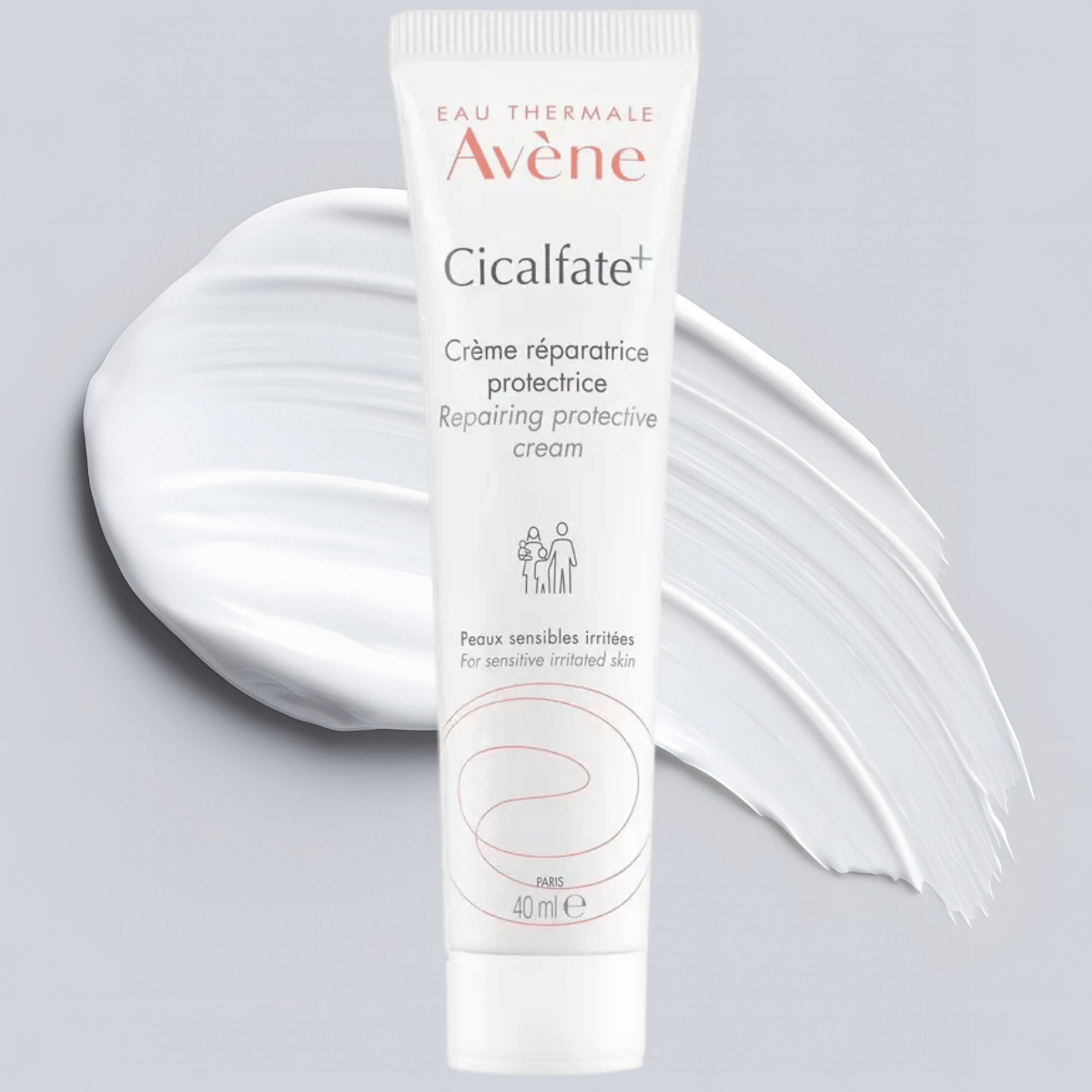 Avène Cicalfate+ Crème Réparatrice Protectrice 40 ml – Soin Apaisant pour Peaux Sensibles