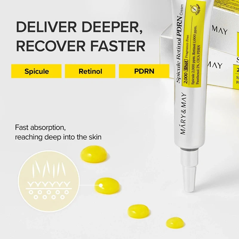 MARY & MAY – Spicule Retinol PDRN Cream